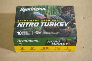 10 Remington Nitro Turkey 12 Gauge 3 5 Shot Shotshells