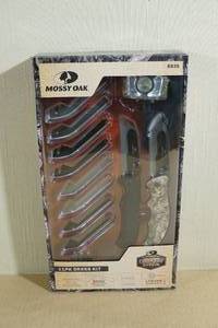 Mossy Oak Country DNA 11 Pk Dress Kit Knife Set