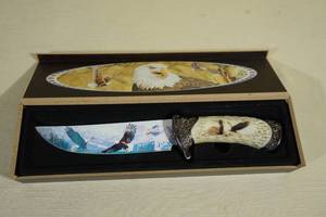 Eagle Theme Collector Knife