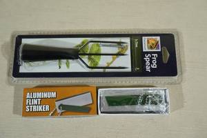 Danielson Frog Spear and Aluminum Flint Striker