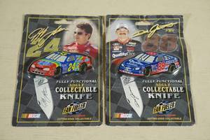 NASCAR Collector Knives - Gordon, Jarrett