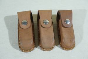 Leather Knife Cases with Belt Loop