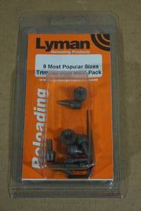Lyman 9 Piece Trimmer Pilot Multi-Pack