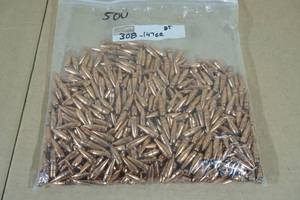 500 .308 147 Gr FMJ BT Bullets