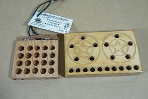 Wood Reloading Ammo Trays