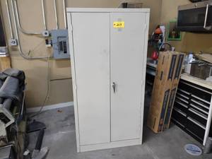 lot 203 image: Two Door Cabinet, 36x18x72...