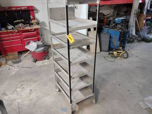 lot 206 image: Prairie View Aluminum Cart, NSF, 20...