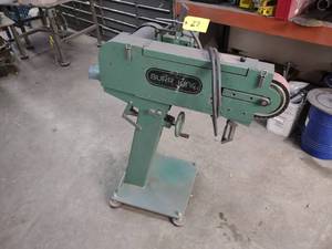 lot 27 image: Burr King 3 Belt Sander, 3 hp, 230...