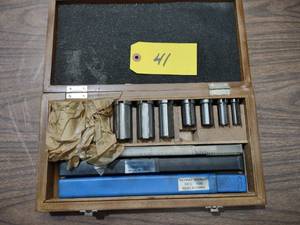 lot 41 image: Keyway Broach Set...