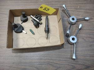 lot 55 image: Fly Cutters, Vise Handles & Tooling...