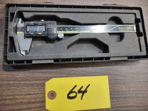 lot 64 image: Mitutoyo 6 Digital Calipers...