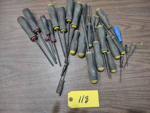 lot 118 image: Assorted Hex Drivers...