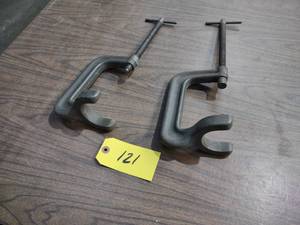 lot 121 image: (2) Welden Machine & Tool Clamps...