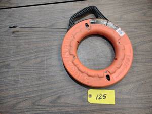 lot 125 image: Klein 240 Steel Fish Tape...