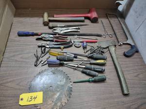 lot 134 image: Assorted Tools...