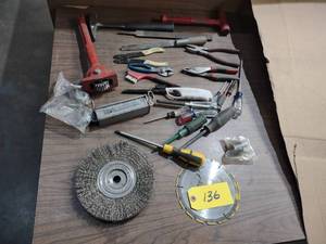 lot 136 image: Assorted Tools...