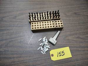 lot 155 image: Number & Letter Stamps...
