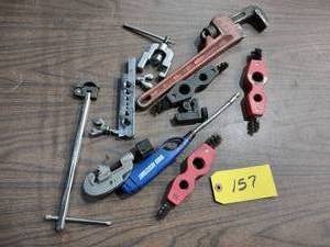 lot 157 image: Assorted Plumbing Tools...
