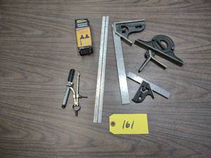 lot 161 image: Squares & Protractors...