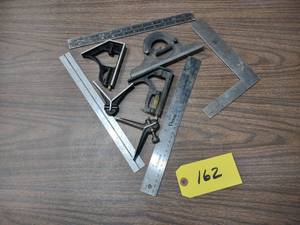 lot 162 image: Squares & Protractors...