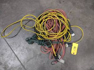 lot 175 image: (4) Extension Cords ...
