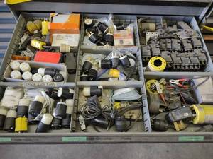 lot 216 image: Content of Drawer Including Plugs &...