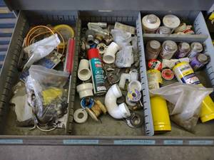 lot 220 image: Content of Drawer Including Plumbin...