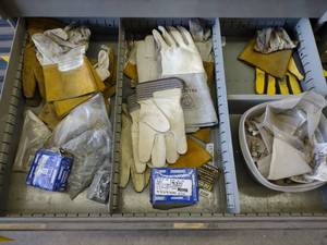 lot 221 image: Content of Drawer Including Gloves...