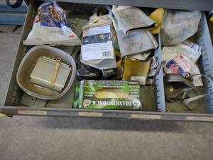 lot 223 image: Content of Drawer Including Gloves ...