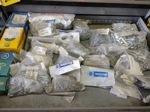 lot 225 image: Content of Drawer Including Hardwar...