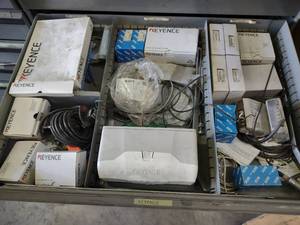 lot 248 image: Content of Drawer Including Keyence...