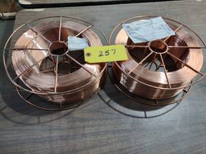 lot 257 image: (2) Esab Weld 70S-6 .035 Welding Wi...