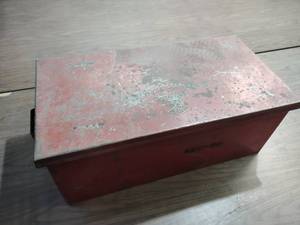 lot 293 image: Steel Box, 24x12x10...