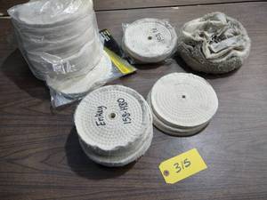 lot 315 image: Assorted Buffing Wheels...