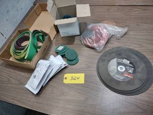 lot 324 image: Assorted Abrasives...