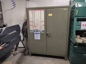 lot 330 image: Durham Heavy Duty Cabinet with Cont...