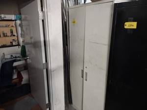 lot 335 image: 2 Door Cabinet 36x16x81...