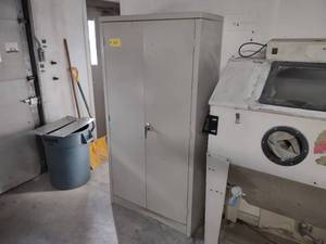 lot 337 image: 2 Door Cabinet 36x18x72...