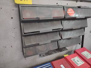 lot 349 image: (2) Wall Mount Cabinets with Abrasi...