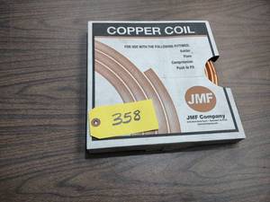 lot 358 image: Copper Coil, 14 x 10...