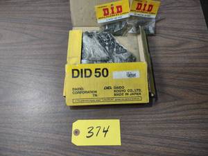 lot 374 image: DID 50 Roller Chain & Links...