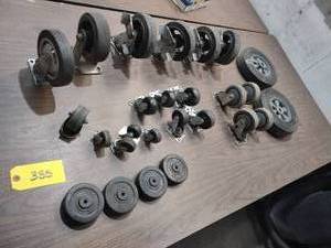 lot 385 image: Assorted Casters & Wheels...