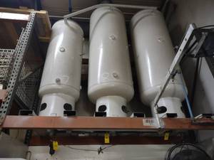 lot 8 image: Air Expansion Tank, Skid Mounted...