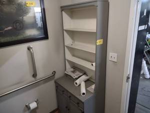 lot 414 image: Bathroom Hutch...