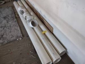 lot 426 image: (3) 10 Sections of 8 PVC Pipe