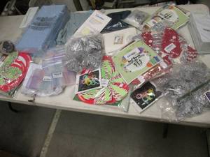 Loty of hardware, clothing, spray b...