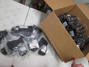 Many black party balls and black el...