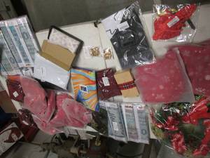 Box of Household, Holiday, Cross st...