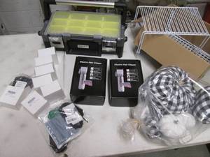 Toolbox, clippers, dcor , more...