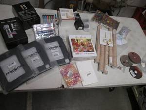 Electric clippers, shelf paper, fra...